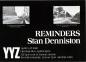 Stan Denniston: Reminders