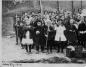 Tweedside School class on Arbor Day