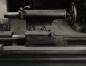 Close up of metal lathe in the Machine Shop. Photo by: Don Hall