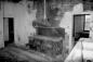 The condition of the Bunkhouse kitchen after many years of neglect and water damage.