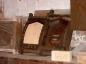 Example of Hand Mold Fire brick reinserted into its original Mold.