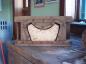 Handmolded brick in its original mold