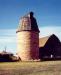 Gibb's farm Silo faced with Tee Pee Moka brick