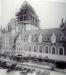 Chateau Frontenac tower construction, 1920's, with face brick from Claybank.