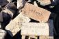 Some bricks had distinctive lettering