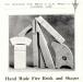 Hand Molded brick feature in a company brochure