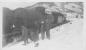 CP work crew and steam train