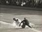 Jack Webber of the Liverpool Larrupers slides into home plate.