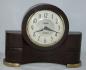 Another example of wood-cased mantel clock, Snider Clock Corporation (windup movement).