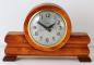 Electric wood mantel clock, Snider Clock Corporation.