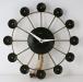 Another "atomic" style of electric wall clock created by Harry Snider, Snider Clock Mfg Co.