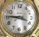 Plain silver dial, mid 1950s electric clocks, Snider Clock Corporation