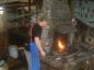 Blacksmith apprentice Daniel Johnson