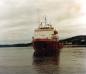 The Balder Hudson at sea trials during April 1980.