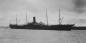 Cable Ship Colonia in Bay Roberts Harbour in 1913 to lay the  No.1 Penzance (1PZ) cable.