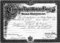 Death certificate of Albert O'meara