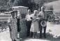 Brent family members at dedication of cairn