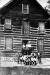 Joseph Brent and family in front of Shingle Creek home