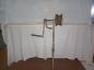 A girdy for hauling line over the side of a boat.