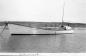 A 'cab aft' fishing boat in Freeport Harbour c.1930