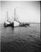 The 'Chester Marshall' and 'Grace Kirby' picking up lobsters from a D.B. Kenney lobster car. 