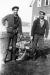 Russell Whitenect and Burpee Campbell display a buck captured on an Island hunting expedition.