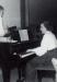 Dorothy playing the ''Baby Grand'' at the Geysir Hall