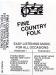 ''Fine Country Folk'' ''EASY LISTENING MUSIC FOR ALL OCCASIONS'' First recording