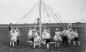 Lord Byng School pupils Maypole dancing at Brighouse Park Racetrack May 24.