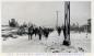 Men coming off their shift from the Buchans mine.