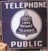 Telephone sign exhibit