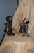 Two Candlestick style telephones