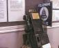 Early public pay telephone with 1960 currency still inside