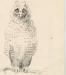 Sketch of an owl, drawn by Laing at the Pratt Institute.