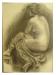 Drawing of a nude woman by Laing, made while attending the Pratt Institute.