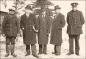 Harold Dent (right) and the team investigating the murder of 27 year-old farmhand Leo Bergeron.