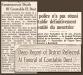 Newspaper articles on the funeral of Harold Dent.