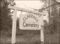 Clarence Cemetery 2004  4km east of Rockland lies the pioneer cemetery where Harold Dent is buried.