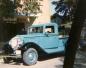 The 1935 made a beautiful get-away vehicle for a bride and groom in 1986.