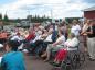 Seniors from the Dr. Hugh Twoomey Center, Botwood, joined the garden party.