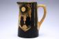 Hand painted owls on tankard piltcher, Medalta Potteries Ltd.