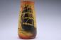 Stencilled vase, ship image, style #106