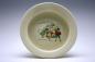 Decalled baby dish, Medalta Potteries Ltd..