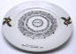 Decalled Christmas calendar plate, Medalta Potteries Ltd.