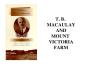 Holstein Association of Canada brochure cover entitled "T. B. MACAULAY AND MOUNT VICTORIA FARM"