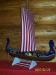 Artifacts at Laft Hus - Model of Viking Ship