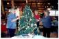 Norwegian Laft Hus Society Craft Group at Christmas time