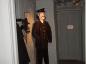 Mannequin of prison guard  in the dungeon museum area.