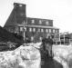 Miners going to work at the Malagash Salt Mine