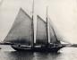 The Viola G. Hartlin at anchor in Jeddore Harbour